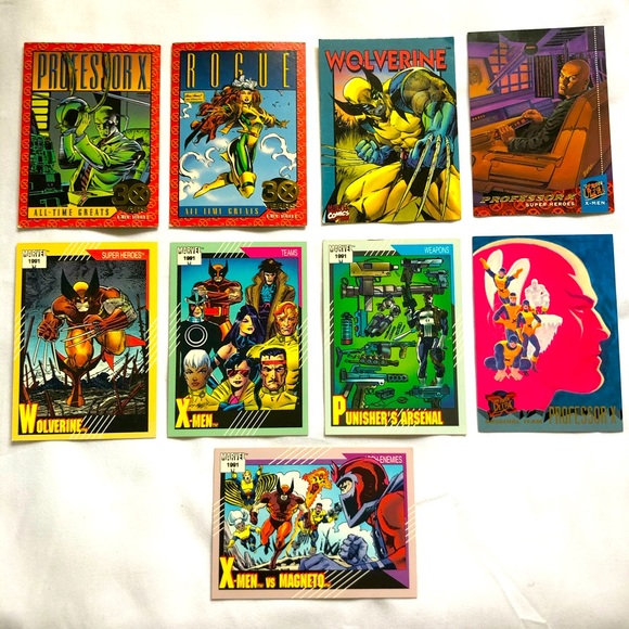 1991-1994 Marvel cards